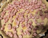 Une image de l'étape 4 de Quiche à l'oseille et dés de jambon au Cook Expert.