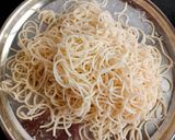 A picture of step 2 of Fried Noodles.
