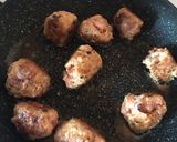 Tejszínes-besameles krumpli, húsgolyókkal recept fázis 3 fotója