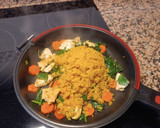 Foto del paso 3 de la receta: Quinoa con pavo y espinacas