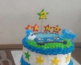 Foto langkah ke 6 dari resep Sponge cake brownies - cake dasar.