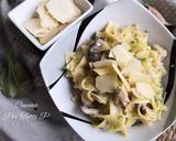 Une image de l'étape 6 de Tagliatelle poulet et sa crème aux champignons 🍄 et Parmesan.