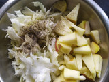 Cabbage and apple salad