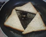 A picture of step 1 of Egg sandwich.