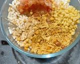 A picture of step 2 of Sukha Bhel.