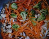 Zöldséges Pizza [vegán, lisztmentes] recept fázis 5 fotója