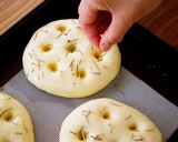 A picture of step 12 of Homemade Rosemary Focaccia Bread.