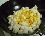 A picture of step 3 of Mooli Rajma Sabji.