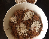 ராகி இன்ஸ்டன்ட் இடியாப்பம்(நாட்டு சர்க்கரை)(sweet ragi idiyappam recipe in tamil) ரெசிபி ஸ்டேப் 4 புகைப்படம்