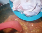 Foto del paso 12 de la receta: Pollo 🐔 con tornillo 🔩 (pasta)