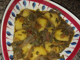 Spinach potatoes