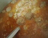 A picture of step 6 of Beef Kofta pulao.