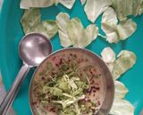 A picture of step 1 of Cabbage Omelette.