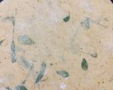 A picture of step 3 of Methi paratha.