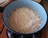 A picture of step 3 of Arroz con Leche.