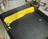 A picture of step 2 of Obento one day.