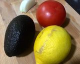 A picture of step 4 of Guacamole, Escalivada, and Sardine Toasts.