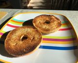 Φωτογραφία βήματος 1 της συνταγής Bagels για πρωινό