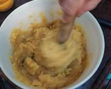 A picture of step 9 of Pork Shoulder with Mustard, Spiced Plums, and Orange Sweet Potato Mash.