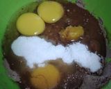 Gambar langkah 2 resipi Swiss Roll Nutella.