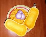 A picture of step 1 of Squash halwa.