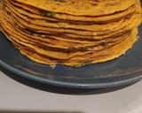 A picture of step 2 of Multi flour Methi Masala Thepla Wrap😋.