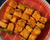 A picture of step 7 of Authentic Paneer Tikka Masala curry.