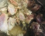A picture of step 1 of Beef Arvi Salan.