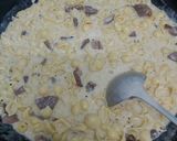 Gambar langkah 5 resipi Creamy Small Shells Pasta with Corn & Roasted Lamb.