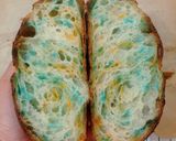 Foto langkah ke 19 dari resep Blue-Orange Sprinkles Sourdough Bread.