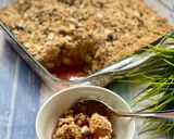 A picture of step 5 of Oaty Fruit Crumble.
