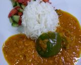 A picture of step 4 of Daal chawel.