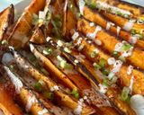 A picture of step 4 of Gjelina’s Roasted Yams.