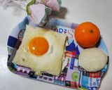 Foto langkah ke 6 dari resep Roti Tawar Telur Ceplok.