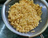 A picture of step 1 of Mung Daal Khichdi or Bhog Khichdi.