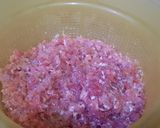 A picture of step 1 of Dum ka qeema.