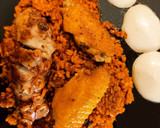 Foto del paso 8 de la receta: Arroz a la Paella de Pulpo y Alitas de Pollo Con Mayonesa de Yakiniku