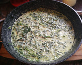 Foto del paso 5 de la receta: Puré de espinaca con huevo frito