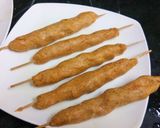A picture of step 4 of Wheat and Lentil Kebabs.