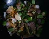 A picture of step 2 of LadyFinger Onion Fry Bhindi Do Pyaza.