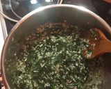 A picture of step 4 of Lemony Spinach Rice (Easy for Students).