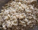 A picture of step 2 of Meethay samosay  /Gujiya /Sweet (honey) half moon.