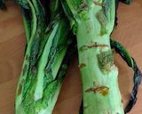 Foto del paso 1 de la receta: 150.🥬Wosun, celtuce o lechuga espárrago china salteada🥢