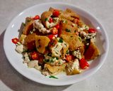 Foto langkah ke 5 dari resep Tahu Pong Ayam Kucai.
