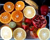 A picture of step 1 of Fruits On My Pizza.