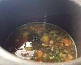 A picture of step 3 of Pumpkin with dill leaves soup.