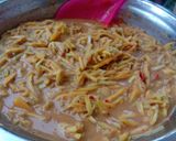 Foto langkah ke 1 dari resep Rujak serut mangga bumbu kacang dijamin nagih.