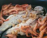 Foto del paso 4 de la receta: Lubina a la espalda a mi manera