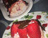 صورة لخطوة 10 من وصفة 🍫🍓🍌كريم شانتي بلبسكويت والفواكه🍫🍓🍌