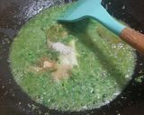 Foto langkah ke 2 dari resep Nasi Bakar Smoke Chicken Cabe Ijo.